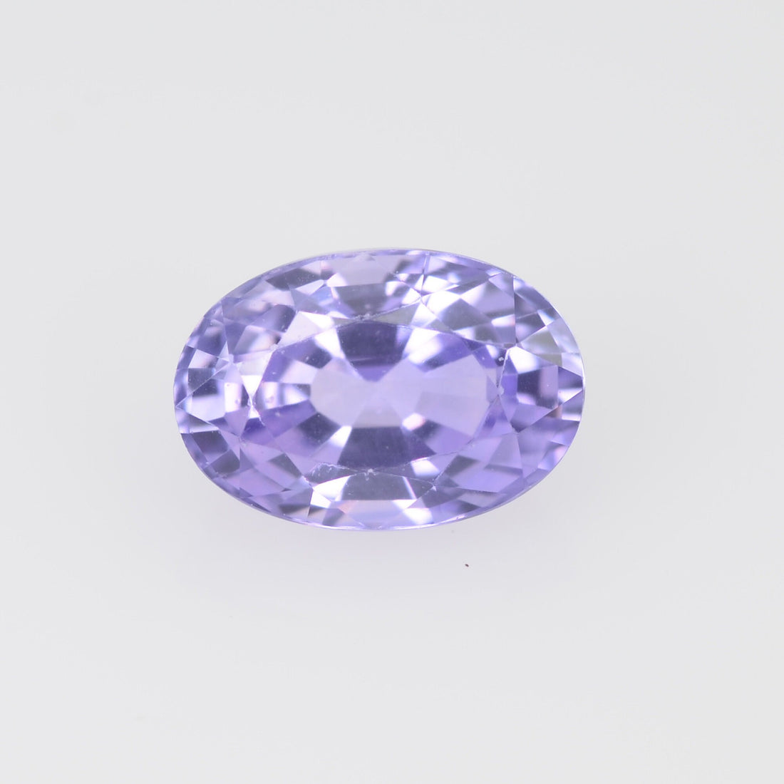 6x4 mm Natural Pastel Purple Sapphire Loose Gemstone oval Cut