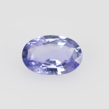 6x4 mm Natural Pastel Purple Sapphire Loose Gemstone oval Cut