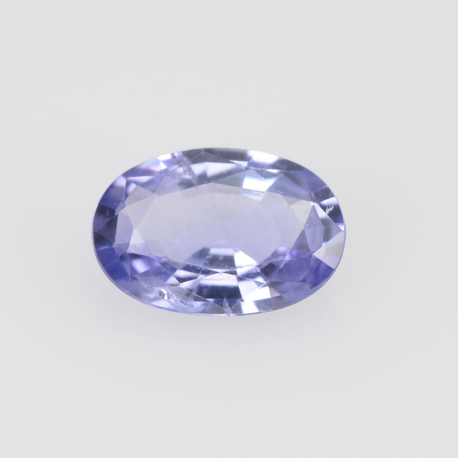 6x4 mm Natural Pastel Purple Sapphire Loose Gemstone oval Cut