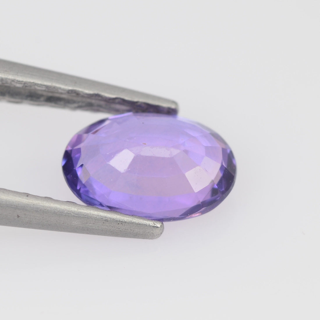 6x4 mm Natural Pastel Purple Sapphire Loose Gemstone oval Cut