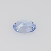 6x4 mm Natural Pastel Grey Sapphire Loose Gemstone oval Cut