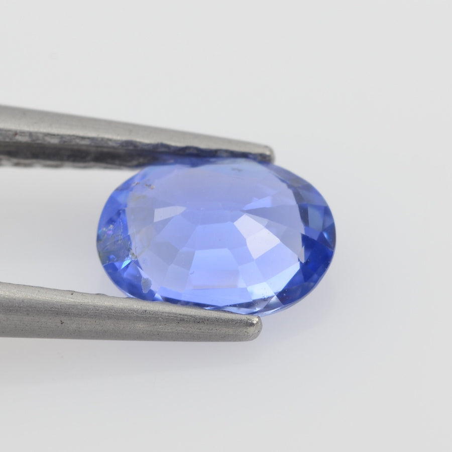 0.67-0.74 cts Natural Blue Sapphire Loose Gemstone Oval Cut