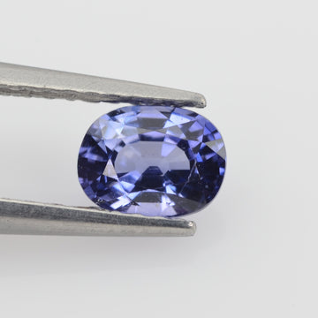 0.69 cts Natural Purple Sapphire Loose Gemstone Oval Cut