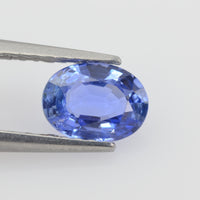 0.67-0.74 cts Natural Blue Sapphire Loose Gemstone Oval Cut