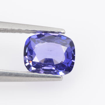 0.69 cts Natural Purple Sapphire Loose Gemstone Cushion Cut