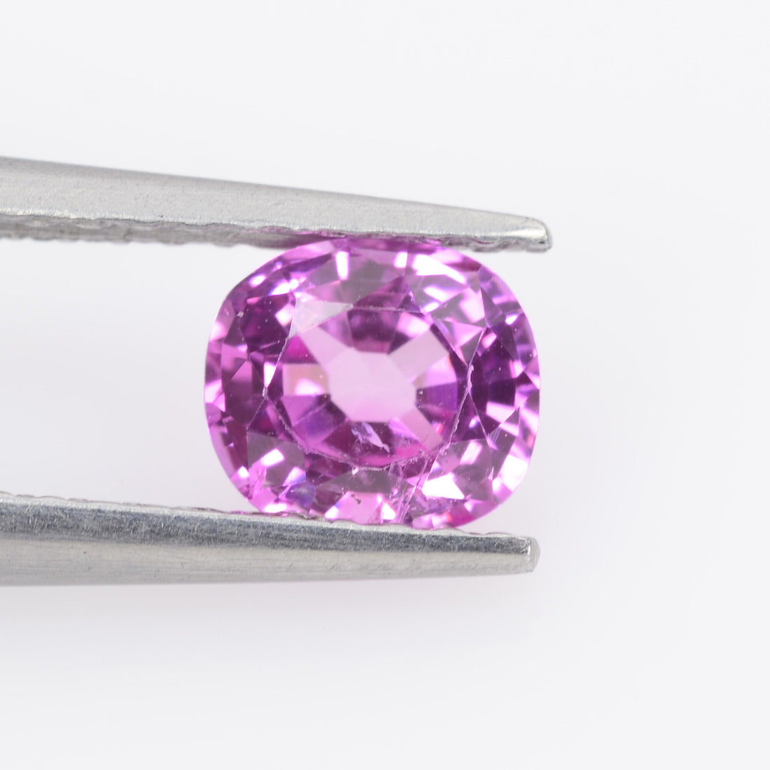 0.60 cts Natural Pink Sapphire Loose Gemstone Cushion Cut