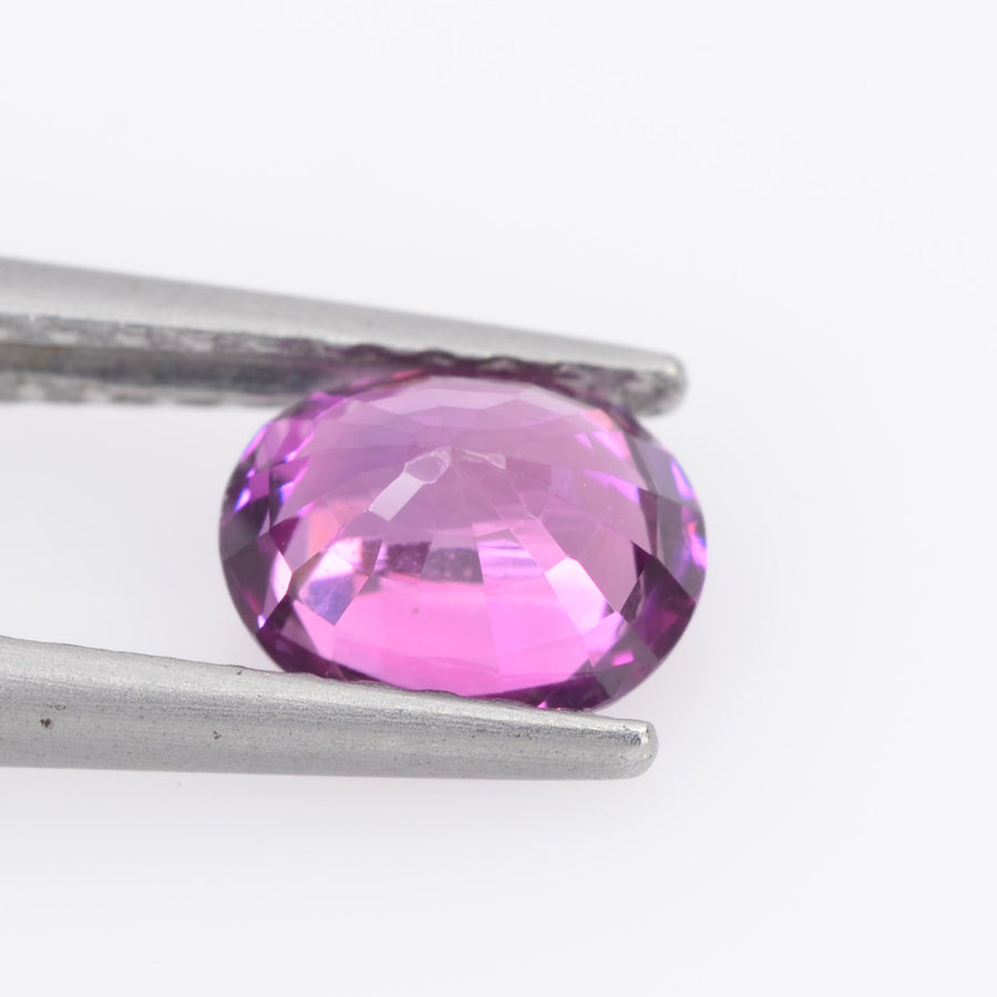 0.79 cts Natural Pink Sapphire Loose Gemstone Oval Cut