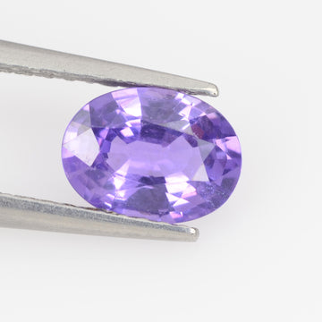 0.93 cts Natural Purple Sapphire Loose Gemstone Oval Cut
