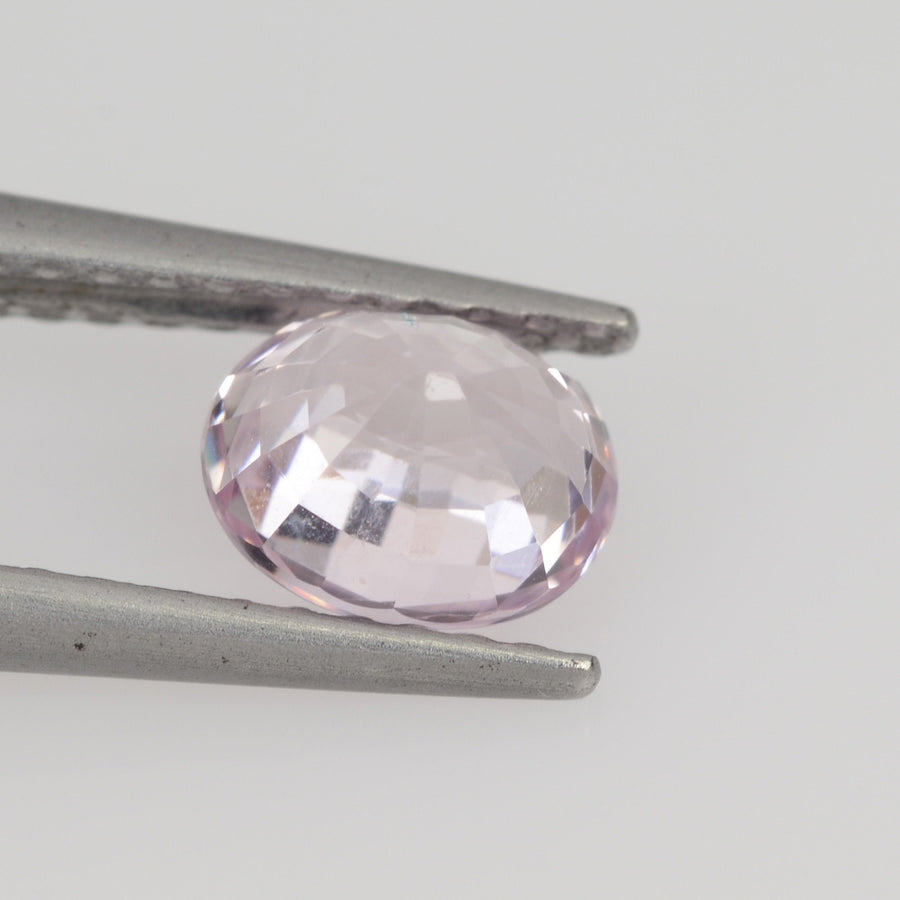 0.94 cts Natural Peach Sapphire Loose Gemstone Oval Cut