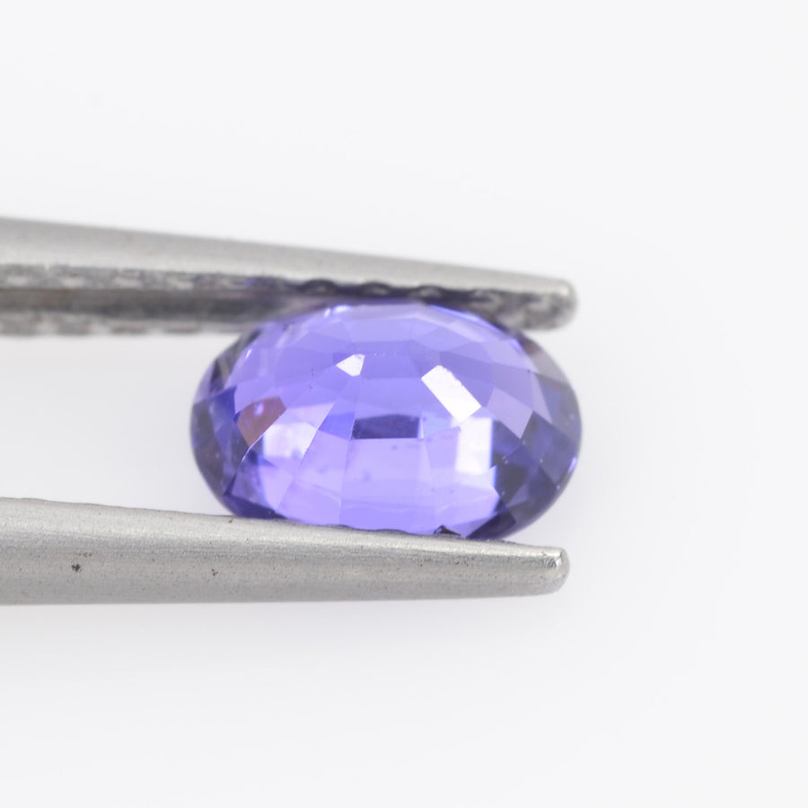 0.65 cts Natural Purple Sapphire Loose Gemstone Oval Cut