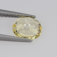 0.96 cts Natural Yellow Sapphire Loose Gemstone Oval Cut