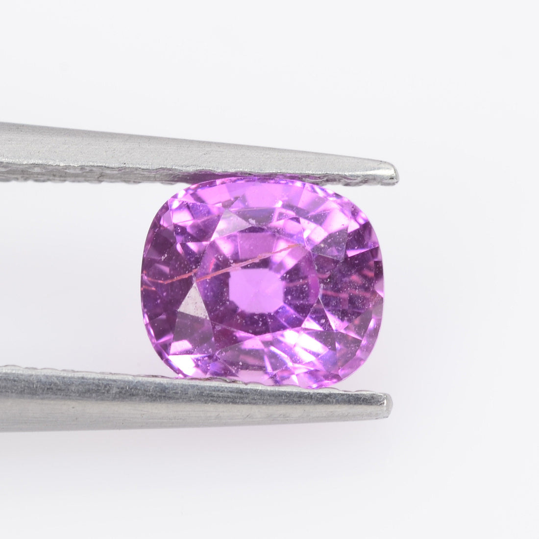 0.84 cts Natural Pink Sapphire Loose Gemstone Cushion Cut