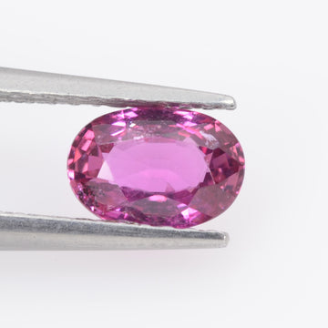 0.75 cts Natural Pink Sapphire Loose Gemstone Oval Cut