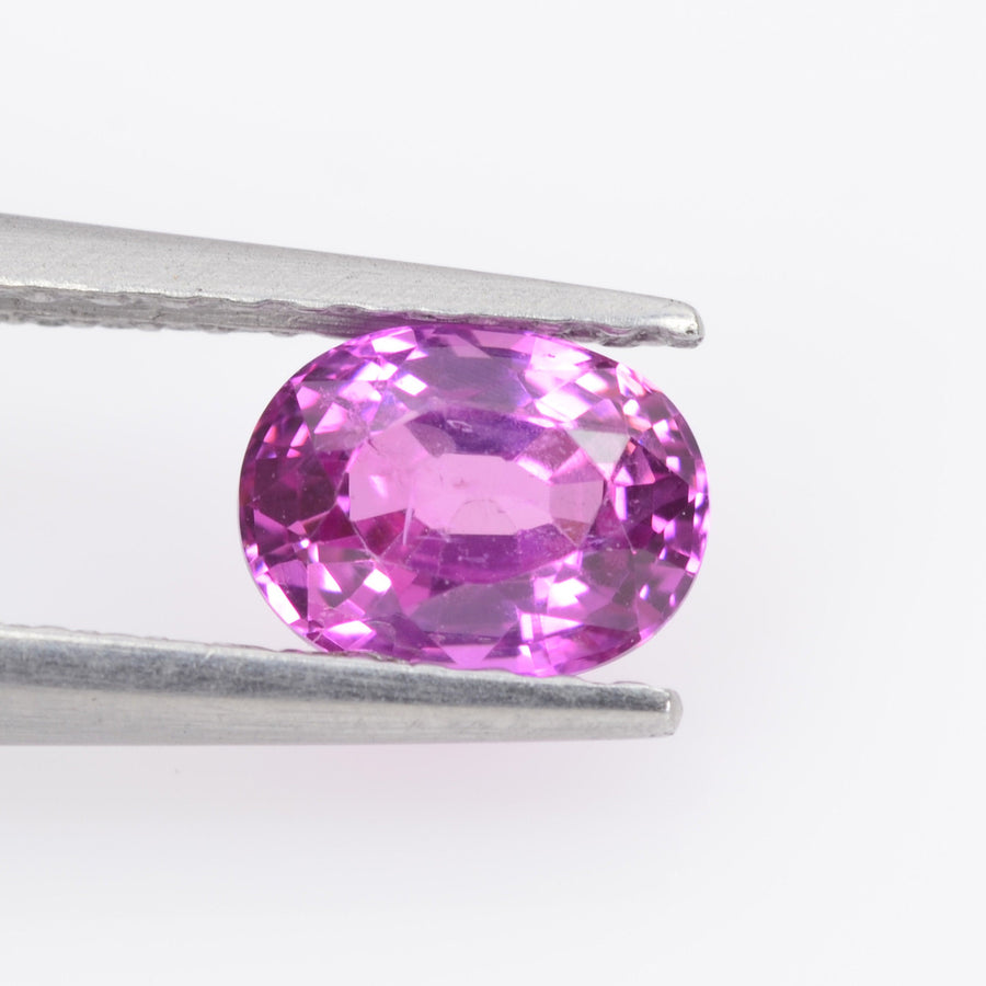 0.74 cts Natural Pink Sapphire Loose Gemstone Oval Cut