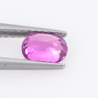 0.74 cts Natural Pink Sapphire Loose Gemstone Oval Cut