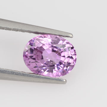 1.00 cts Natural Pink Sapphire Loose Gemstone Oval Cut