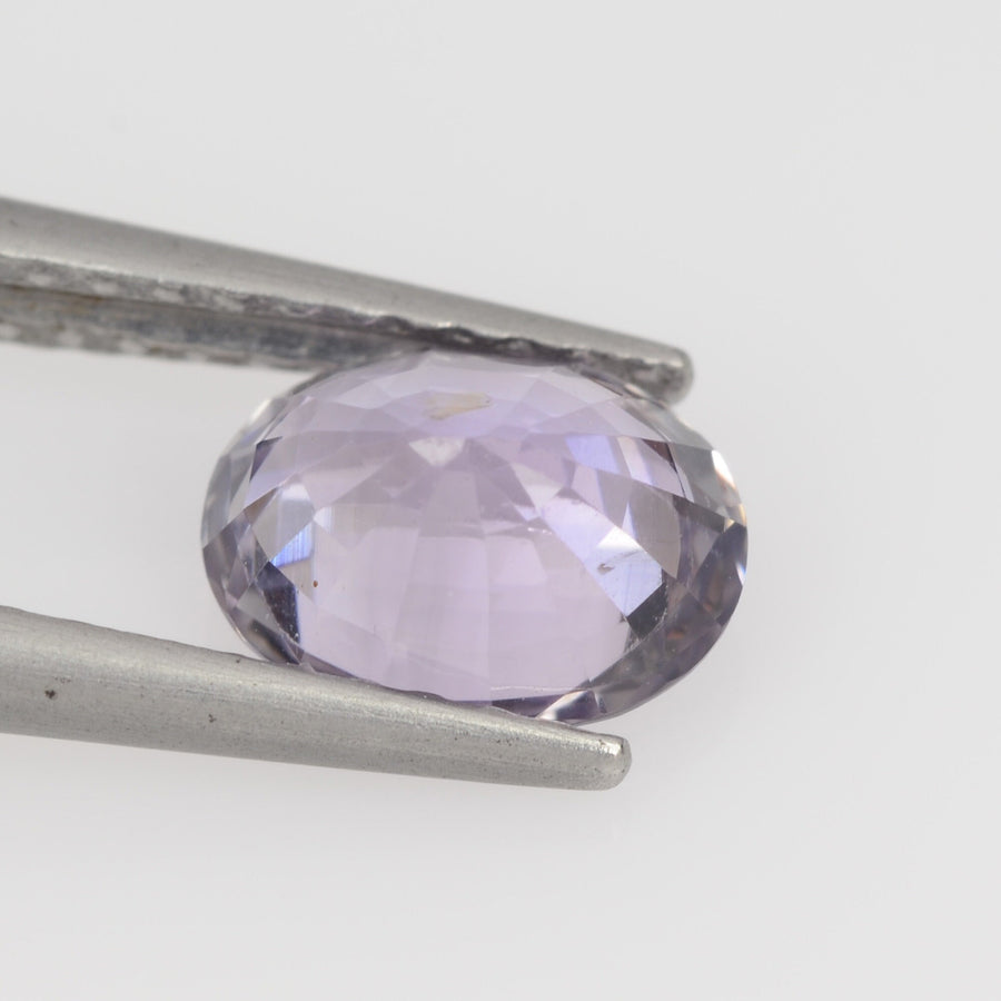 1.24 cts Natural Purple Sapphire Loose Gemstone Oval Cut