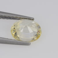 0.98 cts Natural Yellow Sapphire Loose Gemstone Oval Cut