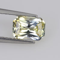 1.27 cts Natural Yellow Sapphire Loose Gemstone Radiant Cut